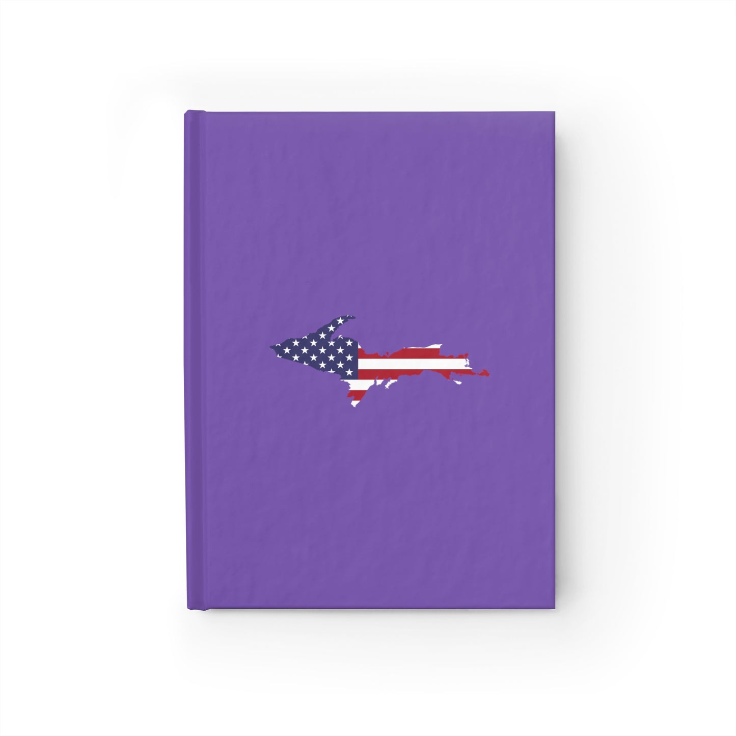 Michigan Upper Peninsula Blank Sketchbook (w/ UP USA Flag) | Lake Iris