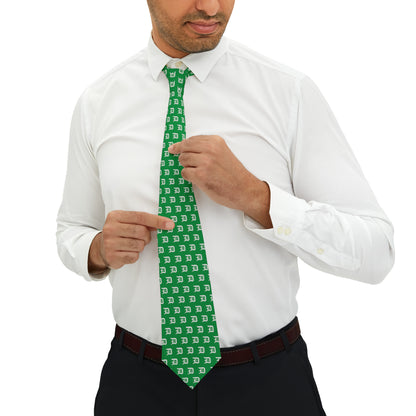 Detroit 'Old English D' Necktie | Shamrock Green