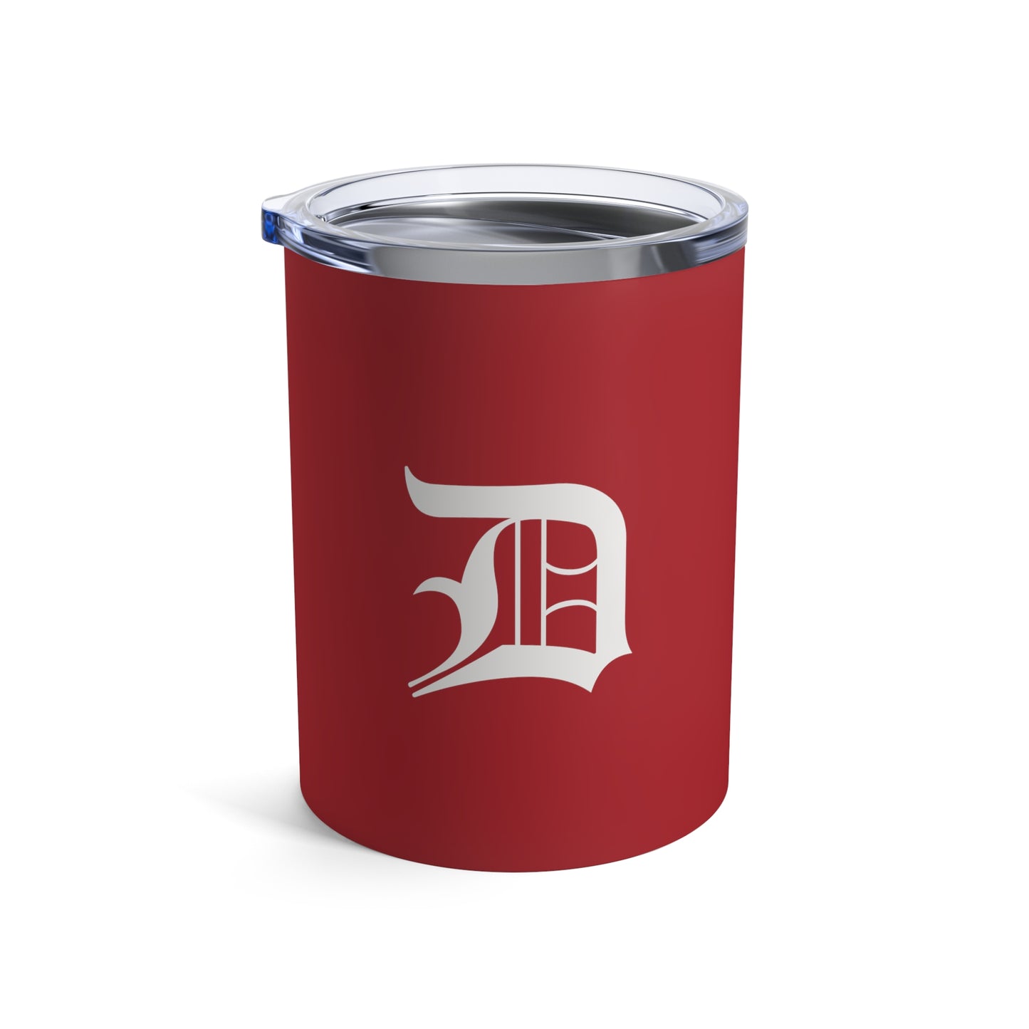 Detroit 'Old English D' Tumbler | Thimbleberry Red - 10oz