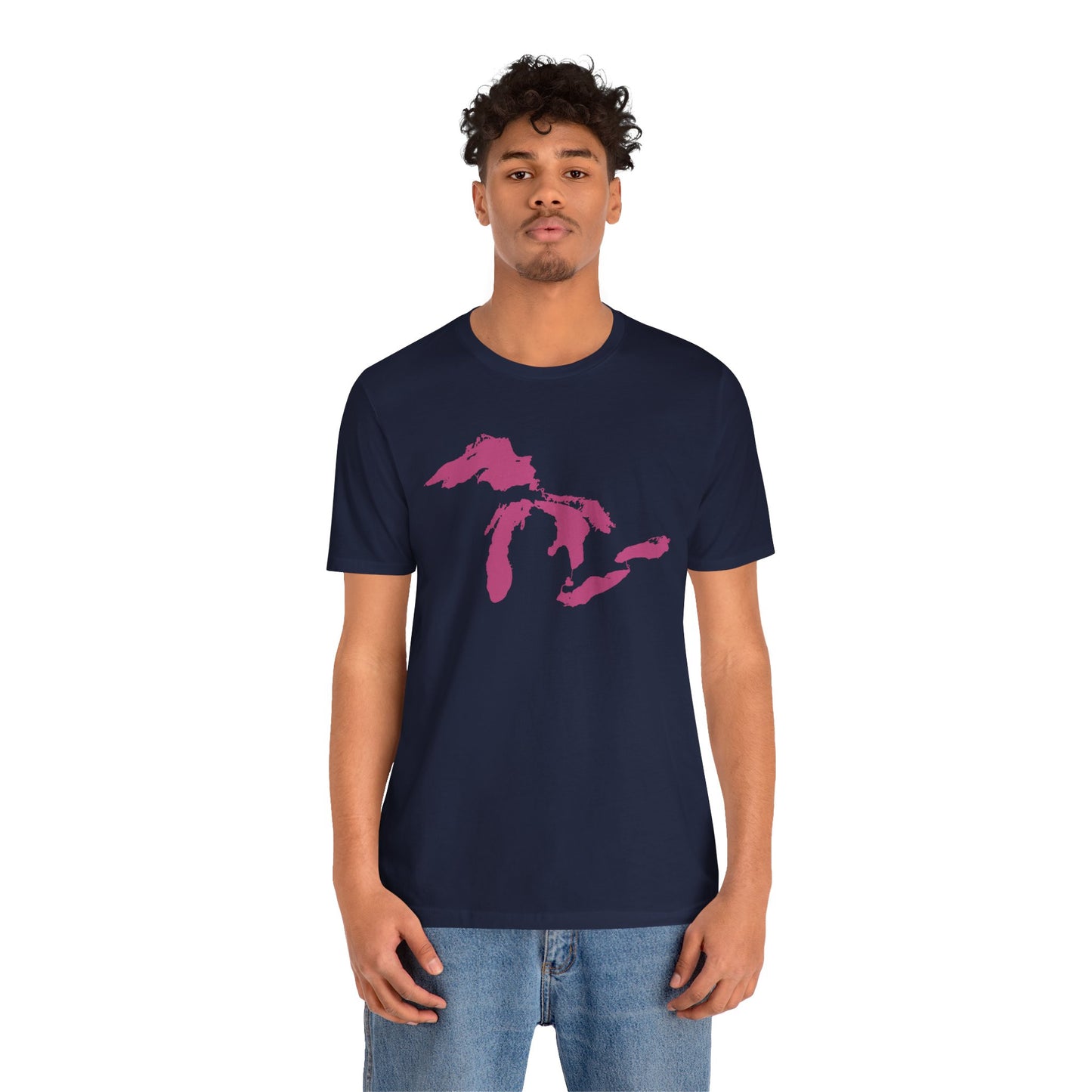 Great Lakes T-Shirt | Unisex Standard - Apple Blossom Pink