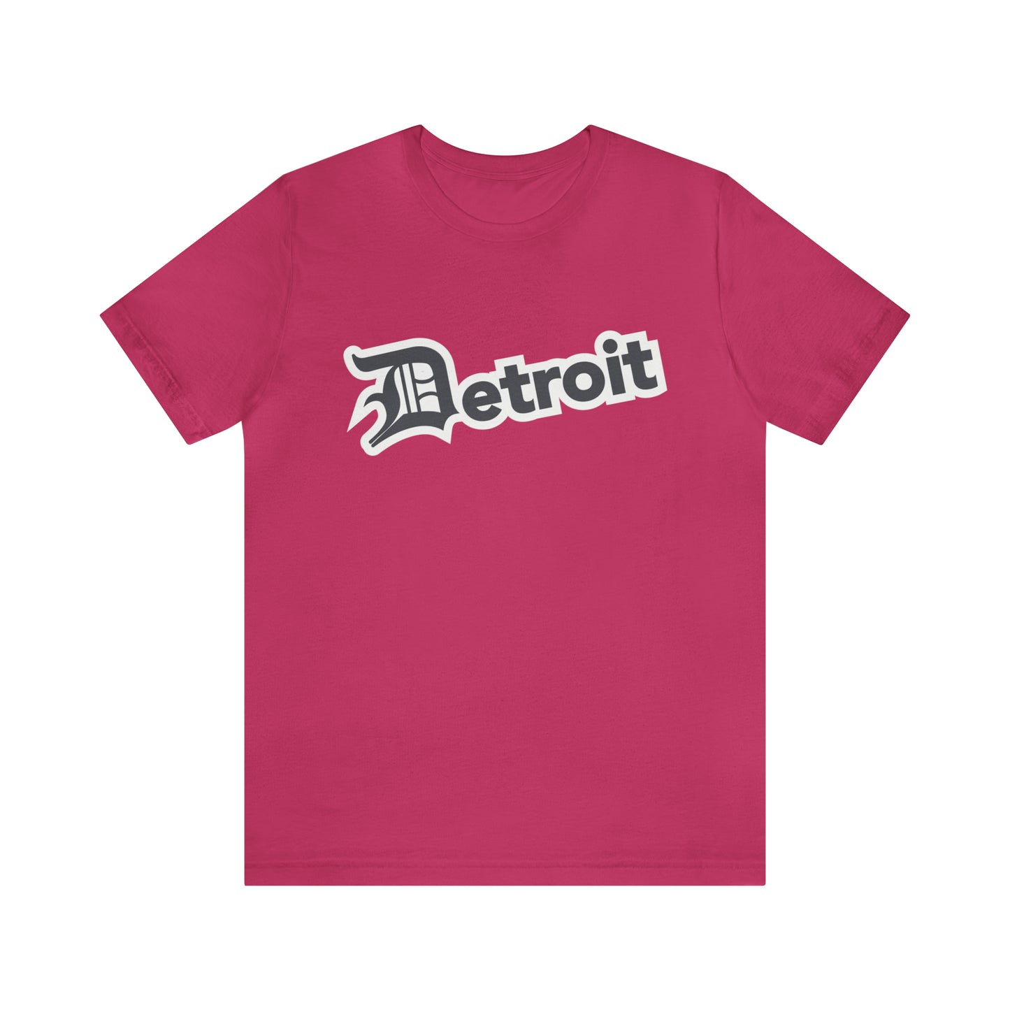 'Detroit' T-Shirt (Iron Ore Grey w/ Old English 'D') | Unisex Standard