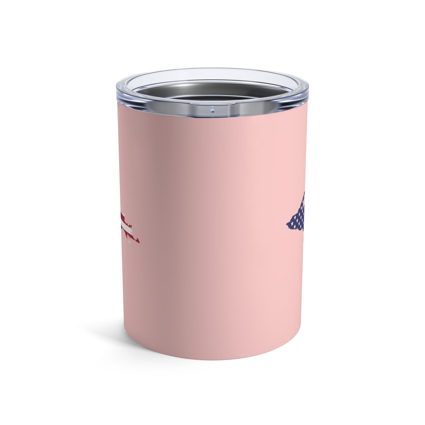 Michigan Upper Peninsula Tumbler (w/ UP USA Flag) | Cosmos Pink - 10oz