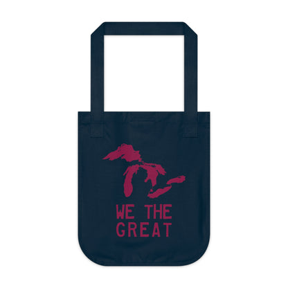 Great Lakes 'We The Great' Heavy Tote | Ruby Red