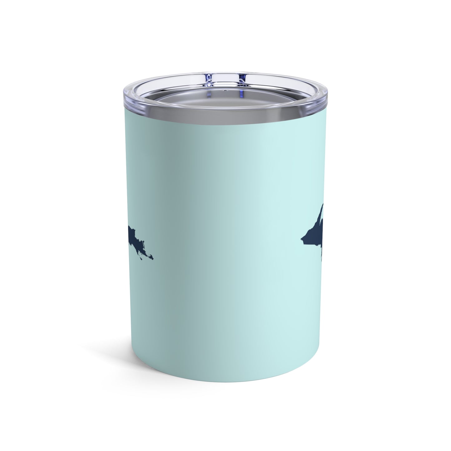 Michigan Upper Peninsula Tumbler (w/ UP Outline) | Cyan - 10oz