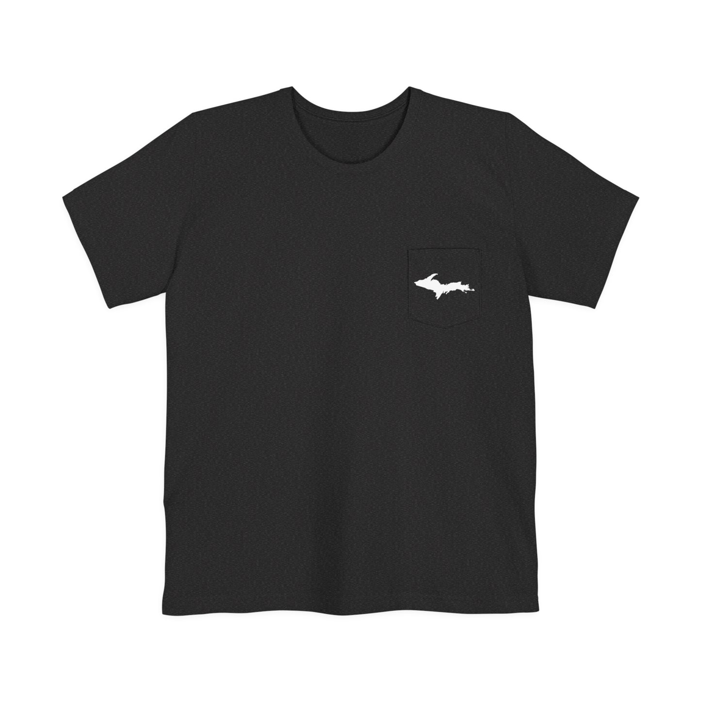 Michigan Upper Peninsula Pocket T-Shirt (w/ UP Outline) | Unisex Standard