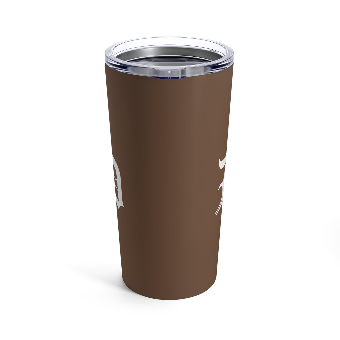 Detroit 'Old English D' Tumbler | Coffee Color - 20oz