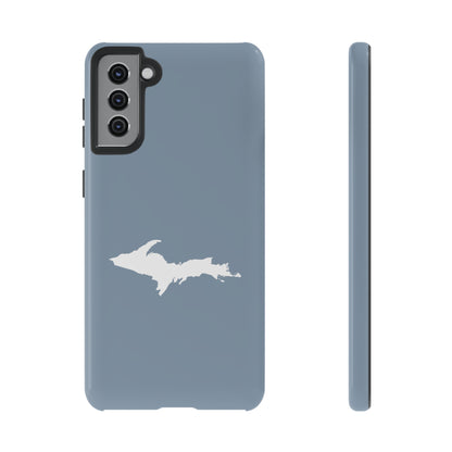 Michigan Upper Peninsula Tough Phone Case (B-24 Liberator Grey w/ UP Outline) | Samsung & Pixel Android