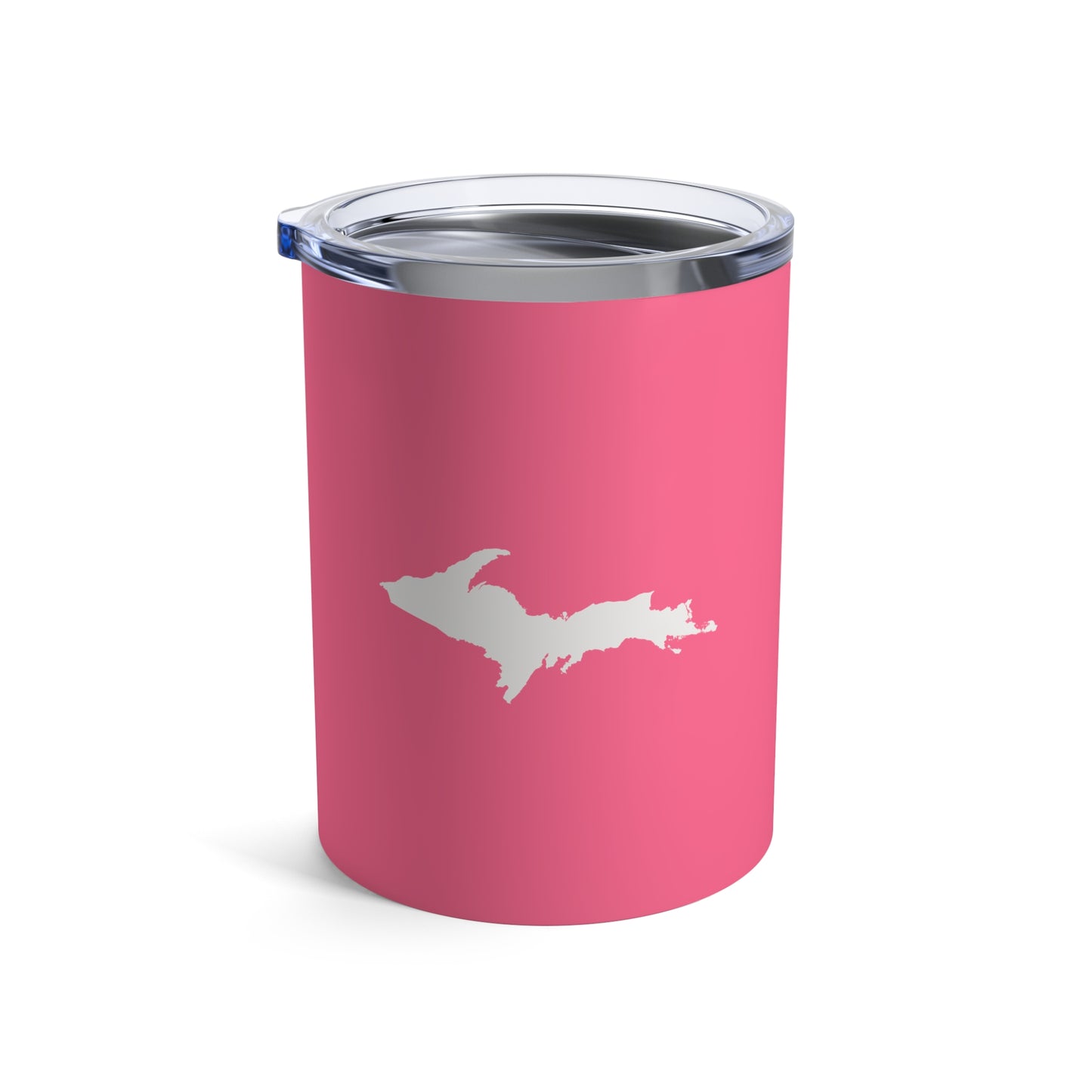 Michigan Upper Peninsula Tumbler (w/ UP Outline) | Rhodochrosite Pink - 10oz