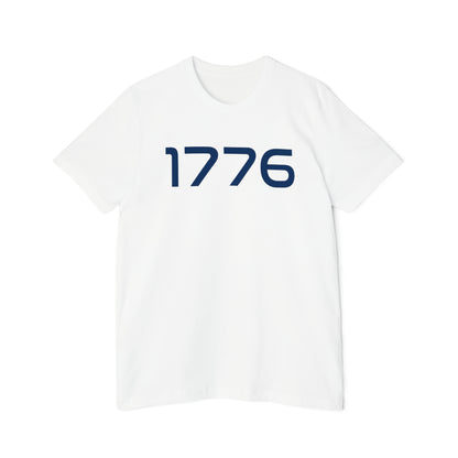 '1776' T-Shirt (Space Agency Font) | Made in USA