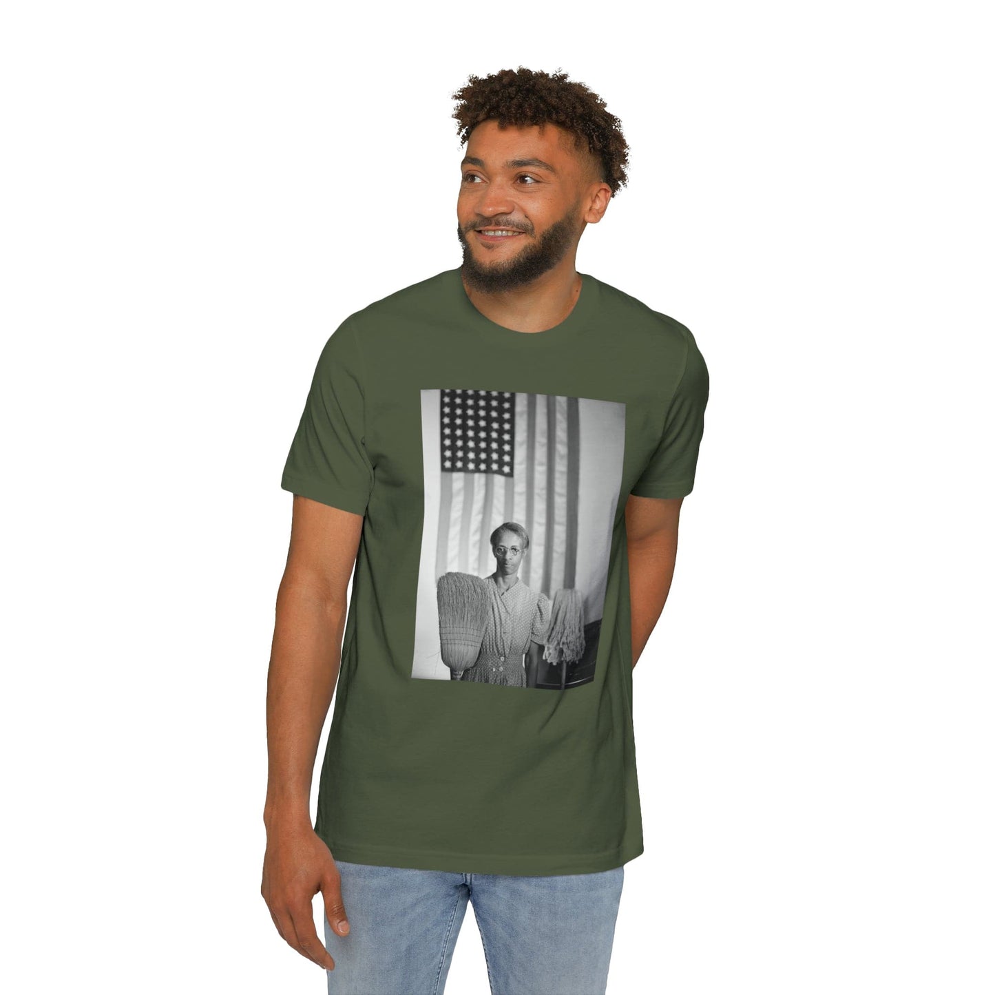 'American Gothic' Photo T-Shirt (Parks, 1942) | Made in USA