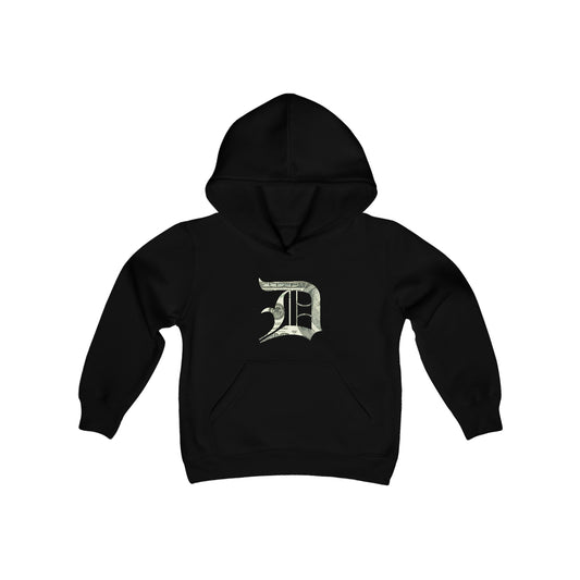 Detroit 'Old English D' Hoodie (Benjamins Edition) | Unisex Youth