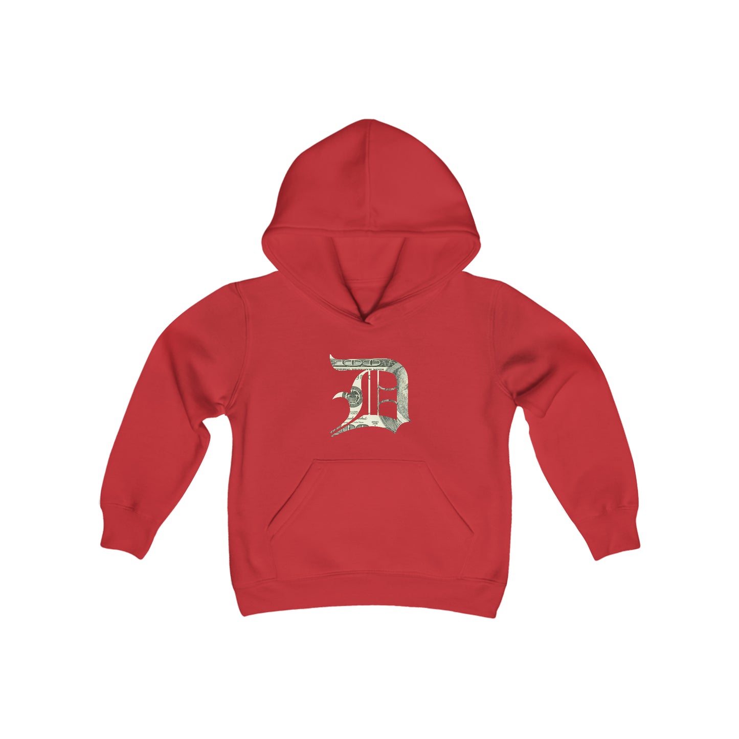 Detroit 'Old English D' Hoodie (Benjamins Edition) | Unisex Youth