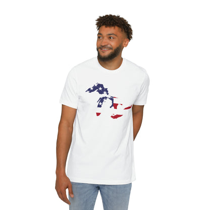 Great Lakes USA Flag T-Shirt | Made in USA