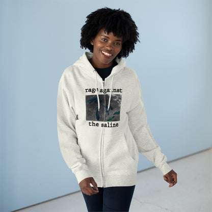 Great Lakes 'Rage Against the Saline' Hoodie | Unisex Full Zip