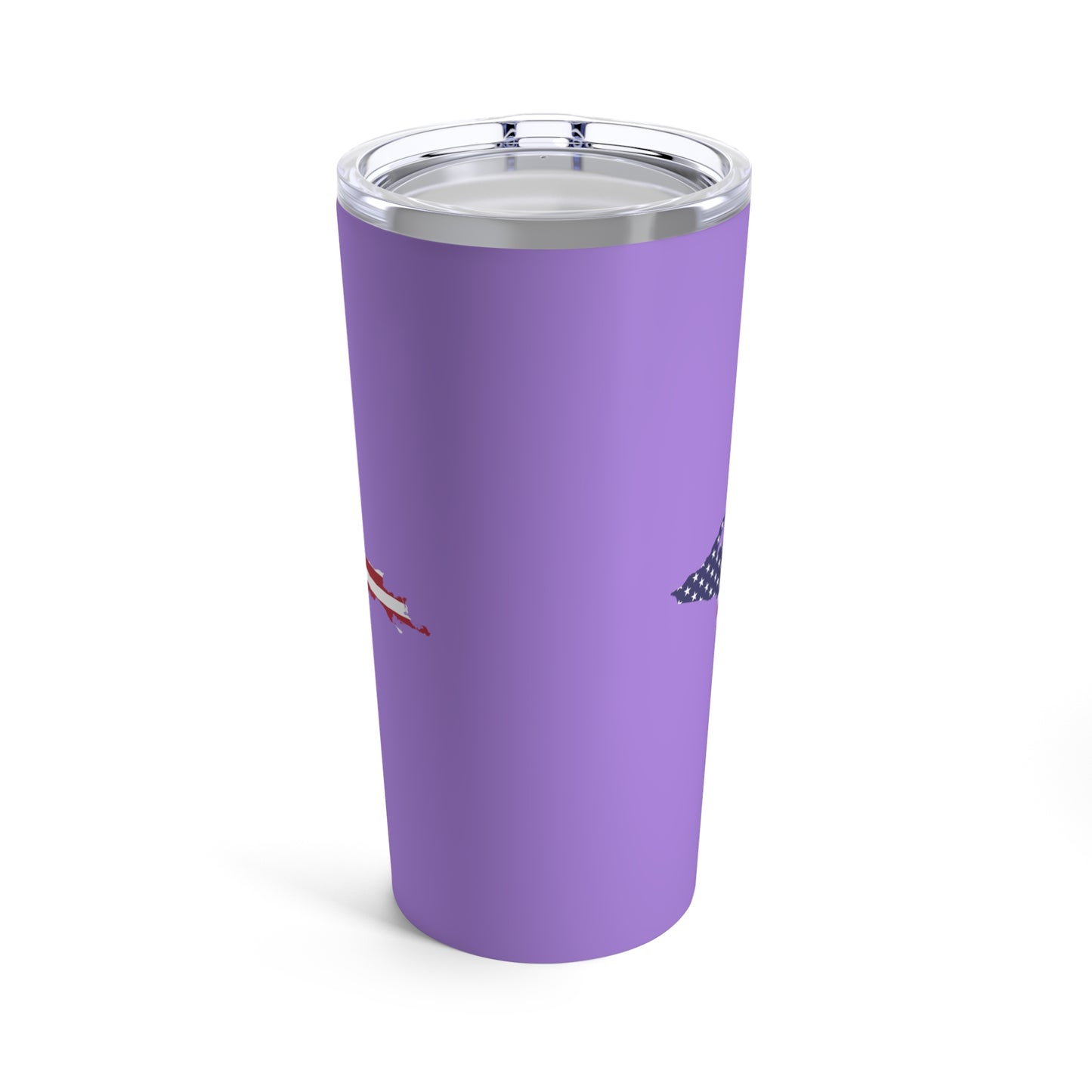 Michigan Upper Peninsula Tumbler (w/ UP USA Flag) | Lavender - 20oz