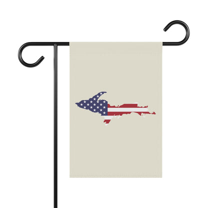 Michigan Upper Peninsula Home & Garden Flag (w/ UP USA Flag) | Ivory White