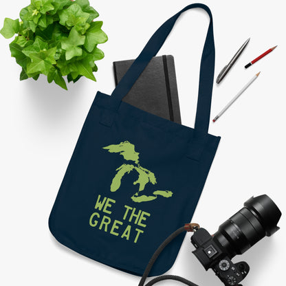 Great Lakes 'We The Great' Heavy Tote | Gooseberry Green