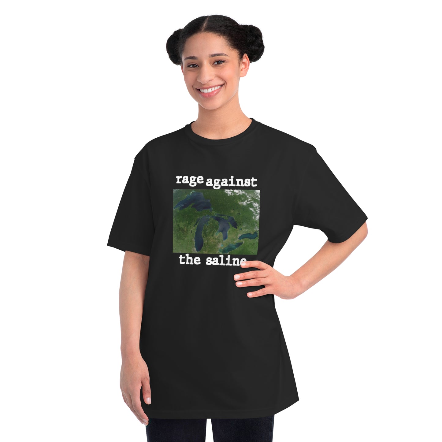 Great Lakes 'Rage Against the Saline' T-Shirt | Unisex Organic