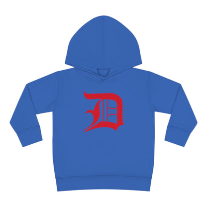 Detroit 'Old English D' Hoodie (Aliform Red) | Unisex Toddler