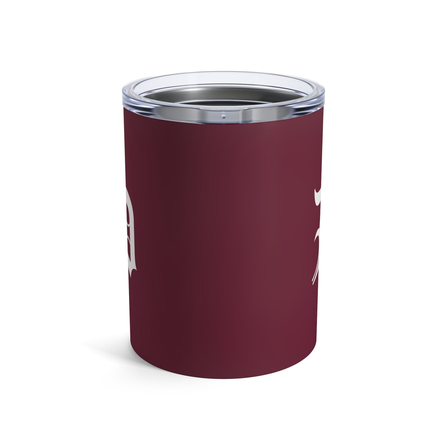 Detroit 'Old English D' Tumbler | Old Mission Burgundy - 10oz