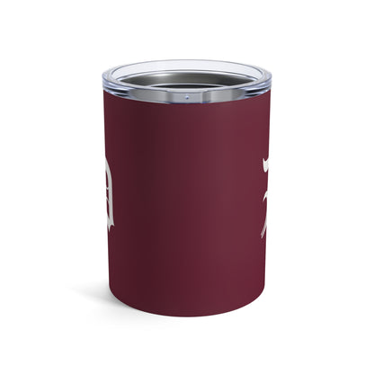 Detroit 'Old English D' Tumbler | Old Mission Burgundy - 10oz