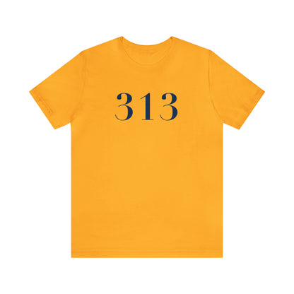 Detroit '313' T-Shirt (Didot Font) | Unisex Standard Fit