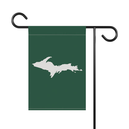 Michigan Upper Peninsula Home & Garden Flag (w/ UP Outline) | Superior Green