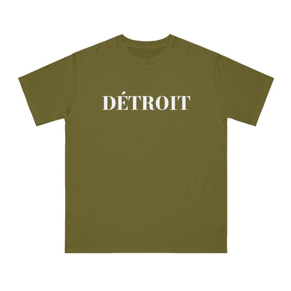 'Detroit' T-Shirt (Didone Font) | Organic Unisex