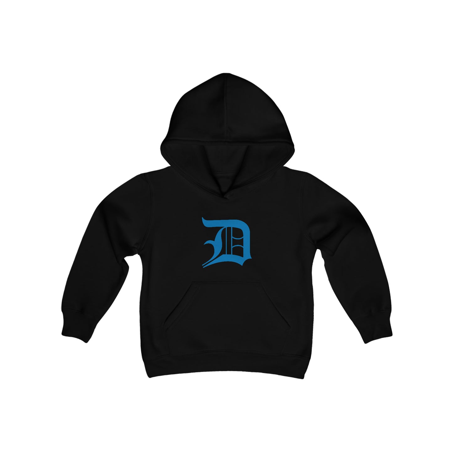 Detroit 'Old English D' Hoodie (Azure) | Unisex Youth