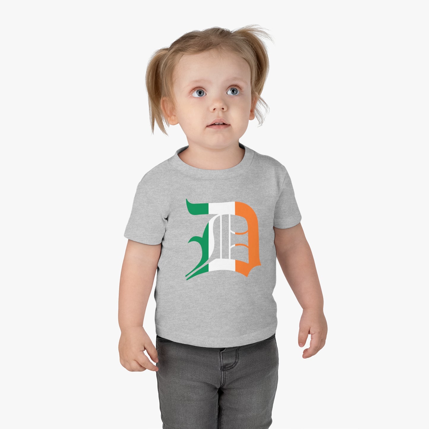 Detroit 'Old English D' Infant T-Shirt (Irish Edition) | Short Sleeve