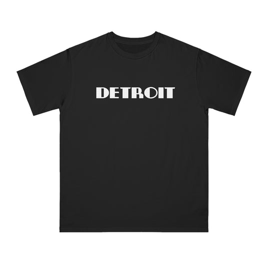 'Detroit' T-Shirt (Art Deco Font) | Organic Unisex