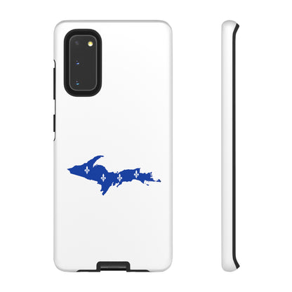 Michigan Upper Peninsula Tough Phone Case (w/ UP Quebec Flag Outline) | Samsung & Pixel Android