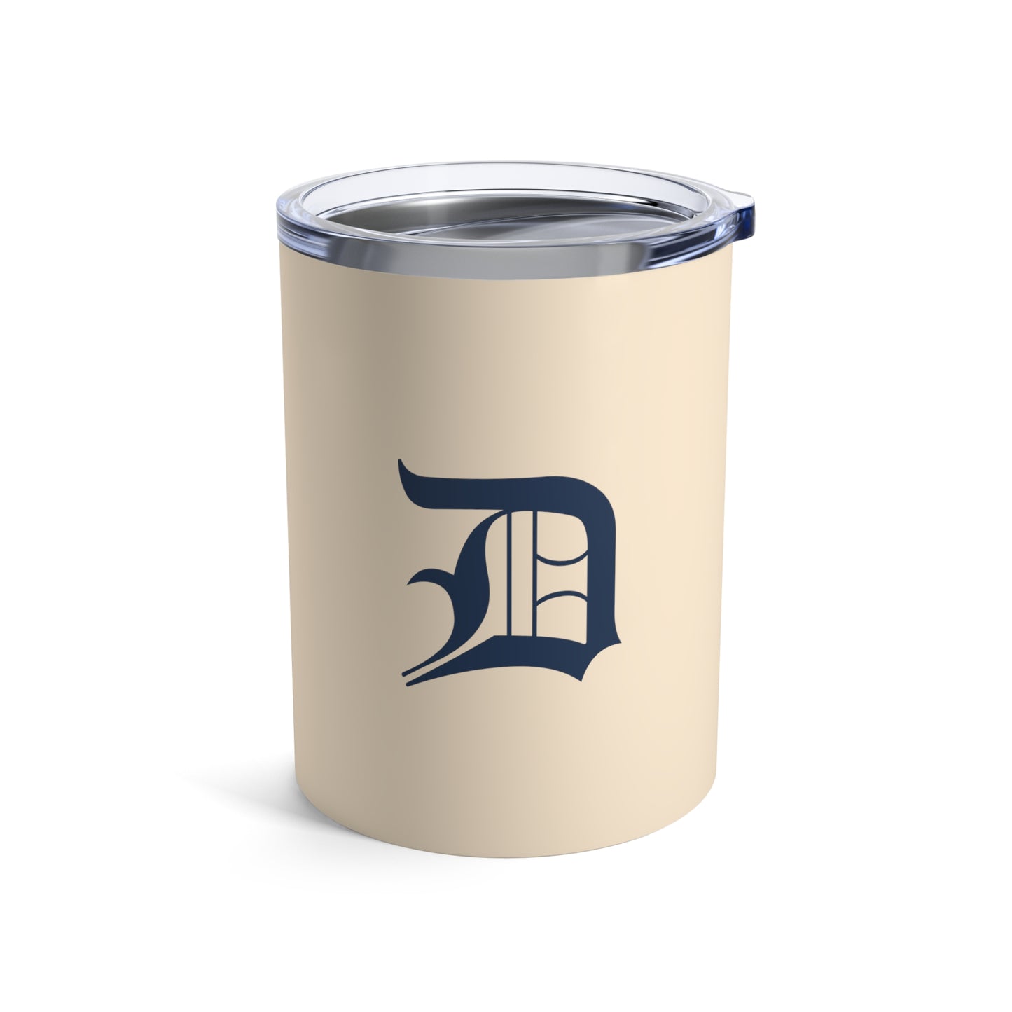 Detroit 'Old English D' Tumbler | Champagne White - 10oz