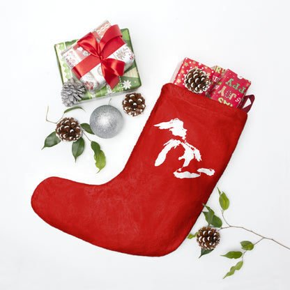 Great Lakes Christmas Stocking | Santa Red