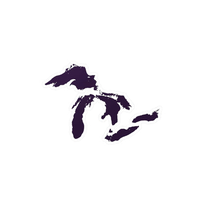 Great Lakes Kiss-Cut Windshield Decal | Blackcurrant