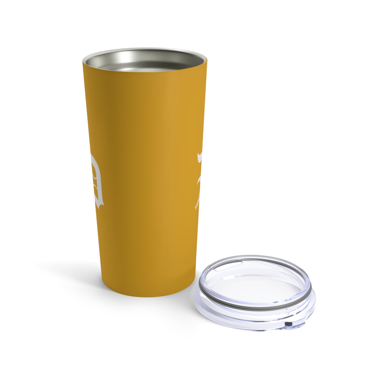 Detroit 'Old English D' Tumbler | Gold - 20oz