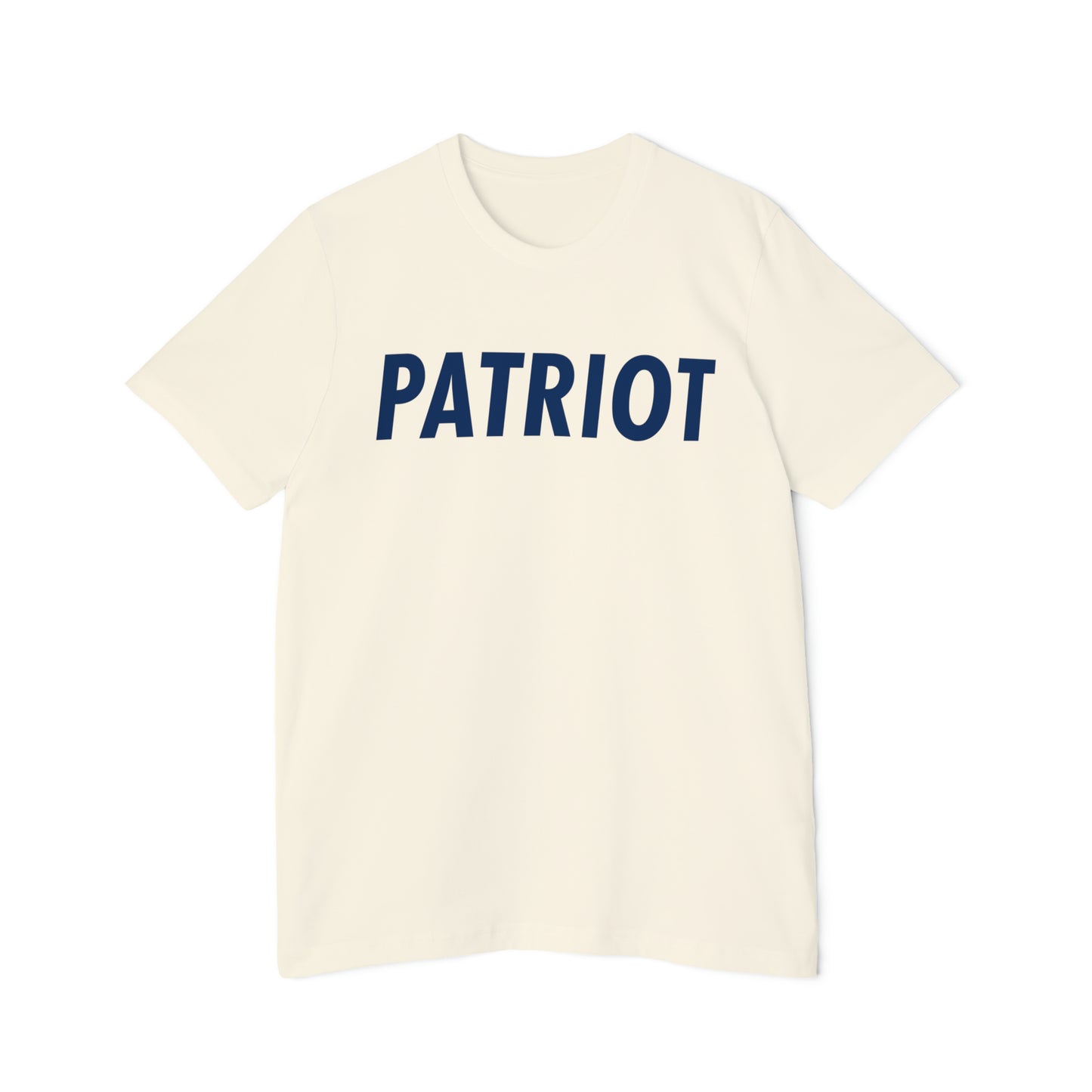 'Patriot' T-Shirt (Oblique Sans Font) | Made in USA