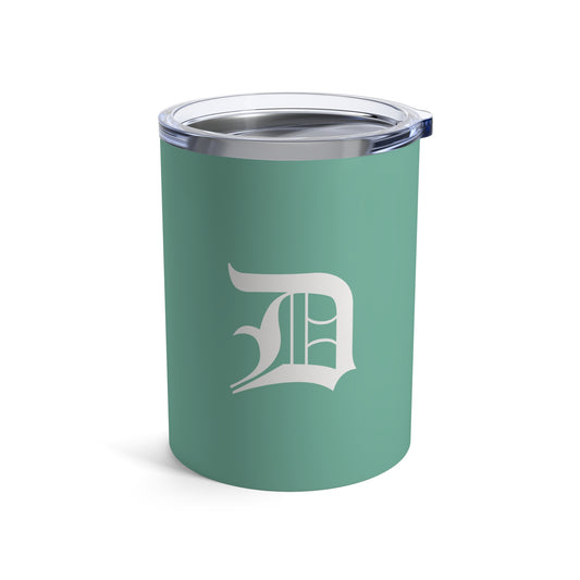 Detroit 'Old English D' Tumbler | Metallic Mint Green - 10oz