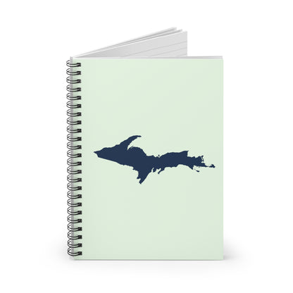 Michigan Upper Peninsula Spiral Notebook (w/ UP Outline) | Dew Green