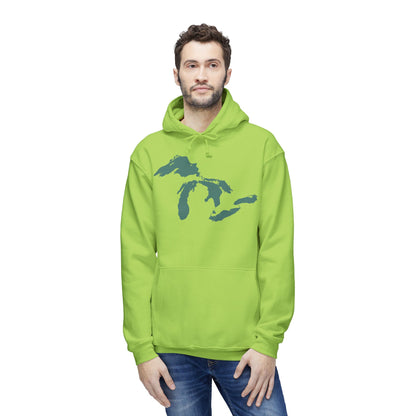 Great Lakes Ultrapremium Hoodie | Made in USA - Copper Green