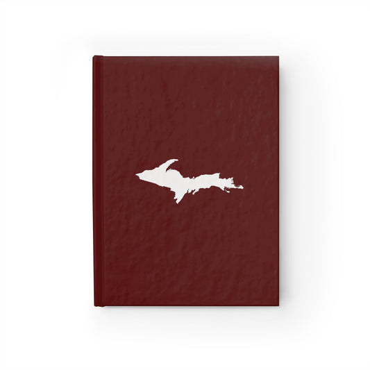 Michigan Upper Peninsula Blank Sketchbook (w/ UP Outline) | Cherrywood Color