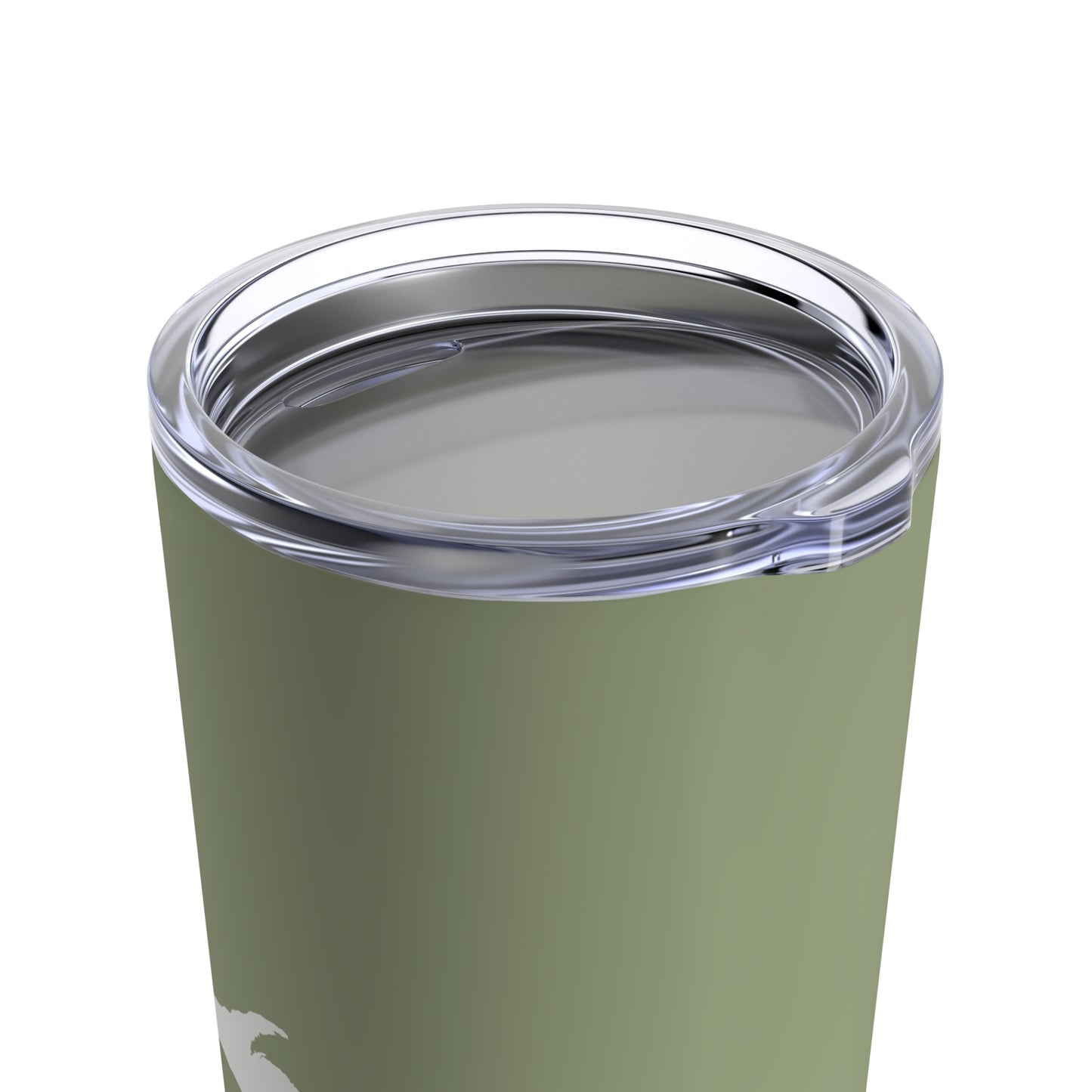 Michigan Upper Peninsula Tumbler (w/ UP Outline) | Beachgrass Green - 20oz