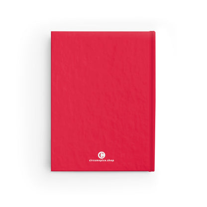 Michigan Upper Peninsula Blank Sketchbook (w/ UP Outline) | Lighthouse Red