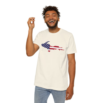 Michigan Upper Peninsula T-Shirt (Patriotic Edition) | Made in USA