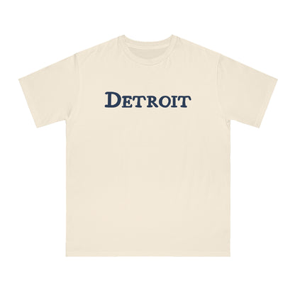 'Detroit' T-Shirt (Old French Font) | Organic Unisex