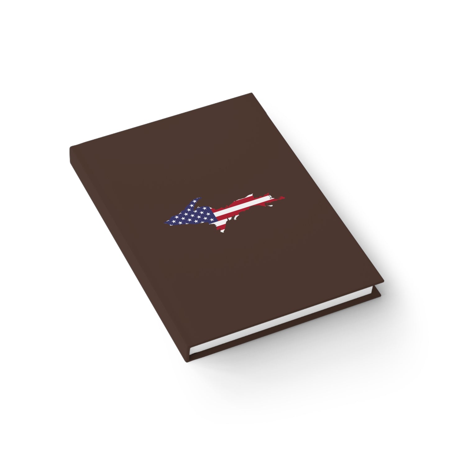 Michigan Upper Peninsula Blank Sketchbook (w/ UP USA Flag) | Hickory Color