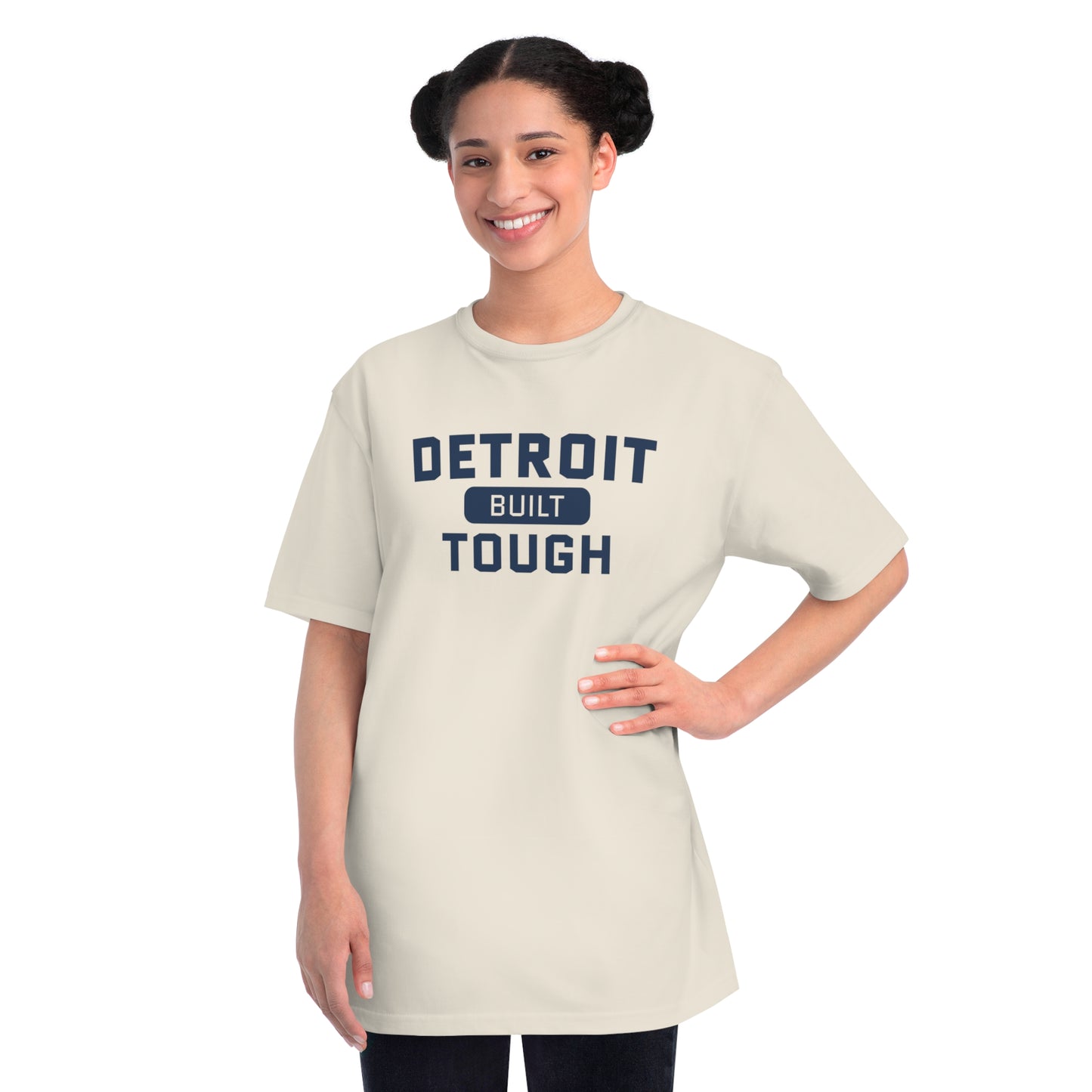 'Built Detroit Tough' T-Shirt | Unisex Organic