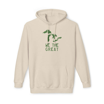 Great Lakes 'We The Great' Ultrapremium Hoodie | Made in USA - Pine Green