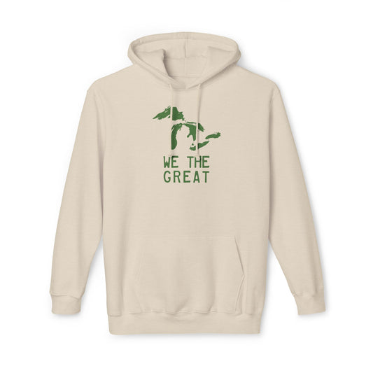 Great Lakes 'We The Great' Ultrapremium Hoodie | Made in USA - Pine Green