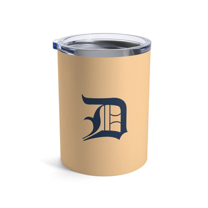 Detroit 'Old English D' Tumbler | Pale Apricot - 10oz